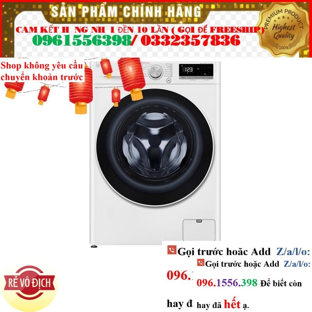 >> CH Máy giặt LG AI DD Inverter 10 kg FV1410S4W1 -bona prezo