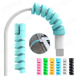 Bộ 2 bảo vệ đầu cáp sạc , chống gãy bảo vệ đầu sạc nhiều màu sắc