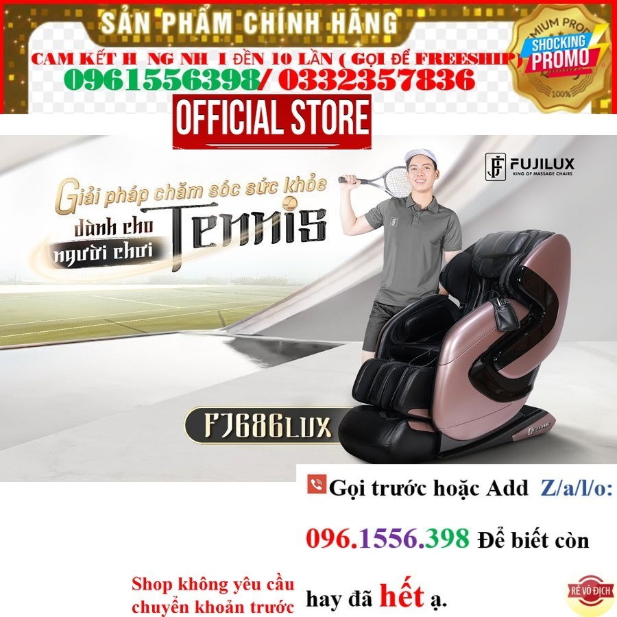 << CH FUJILUX Ghế Massage FJ686 Lux