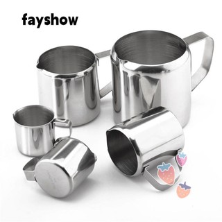 Cốc Inox Đựng Sữa Pha Cà Phê Latte Bền Bỉ Tiện Dụng