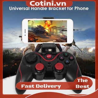 Bộ điều khiển không dây Tay cầm chơi game Giá đỡ kẹp điện thoại thông minh thời gian chơi dài cho IOS Android