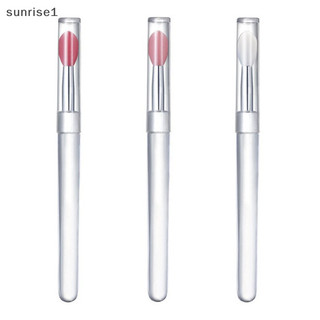 Sunrise1 1 Miếng Silicon Son Dưỡng Môi Mặt nạ Môi Bàn Chải Có Hút Bụi Che Dụng Cụ Trang Điểm Boutique