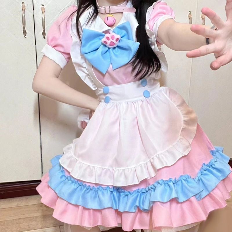 Người Giúp Việc Nhật Bản Dễ Thương lolita Váy Cô Gái Anime Nữ