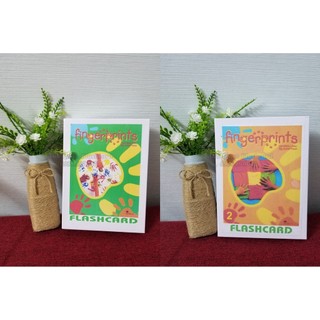 Bộ Flashcard 💖FREESHIP💖 thẻ học tiếng anh thông minh cho trẻ Fingerprint level 1, level 2