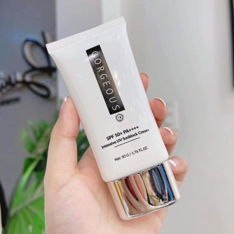  Kem chống nắng múi xù Gorgeous 100g 