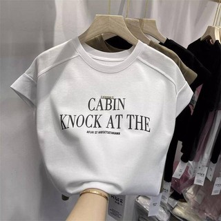 Áo thun không tay Áo Vest nữ cỡ lớn Áo thun nữ tay bay