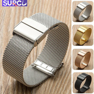 10mm 12mm 14mm 16mm 18mm 19mm 20mm 22mm 24mm Dây đeo kim loại cho Huawei GT 4 3 2E Pro 46mm 43mm 42mm 41mm samsung Galaxy Watch 4 5 6 40mm 44mm Đồng hồ thông minh Dây đeo đồng hồ phát hành nhanh