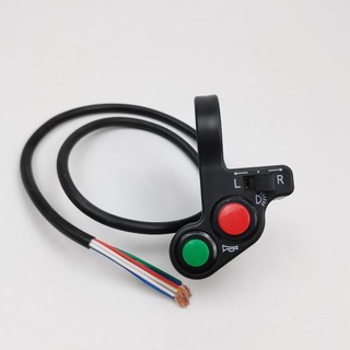 Công tắc đa chức năng xe máy Sửa đổi đèn báo rẽ Công tắc xe đạp điện ba trong một