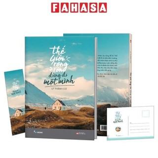 Sách thế giới rộng lớn đừng đi một mình - tặng kèm bookmark + postcard