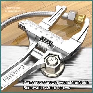 Cờ lê bồn rửa đa chức năng Cờ lê công cụ di động Cờ lê bồn rửa đa năng Cờ lê mở lớn Cờ lê ống nước myashovn myashovn