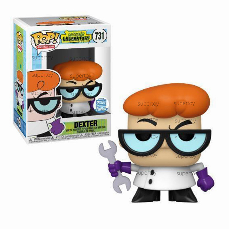 Hoạt hình Funko POP 731: Phòng thí nghiệm của Dexter - Dexter với búp bê mô hình nhân vật Vinyl từ x