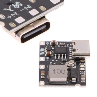 Mô-đun sạc nhanh Lithium Bg USB Type-C 2A Lithium Li-ion 18650 3.7V 4.2V Bảng sạc DC-DC Mô-đun tăng cường bước lên vitbg