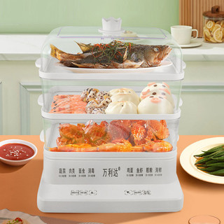 Laifen Dụng cụ nhà bếp gia đình nhỏ tươi hấp nồi hấp điện hấp nồi hầm gia đình đa chức năng nồi hầm chống nước công suất lớn đặt trước nồi hấp