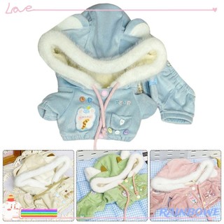 Rainbow áo hoodie thời trang cho búp bê 20cm