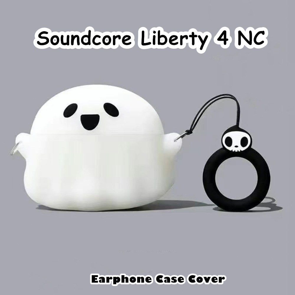 [Xu hướng phía trước] Dành cho vỏ Soundcore Liberty 4 NC Vỏ silicon mềm Phim hoạt hình vui nhộn Vỏ t