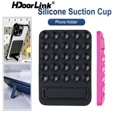 Hdoorlink Silicone Hút Cốc Điện Thoại Dính Lưng Giá Đỡ Điện Thoại Cho Điện Thoại Di Động Đa Năng