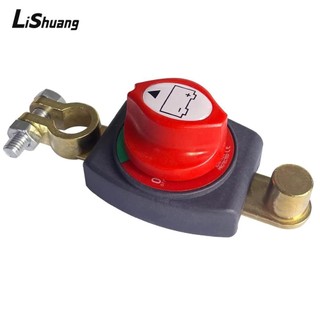Bộ cách ly pin LISHUANG, Công tắc ngắt kết nối pin bật / âm, Bộ phận ngắt mạch 12-48V bền bỉ cho ô tô / Rvs / Thuyền cho ô tô / Rvs / Thuyền