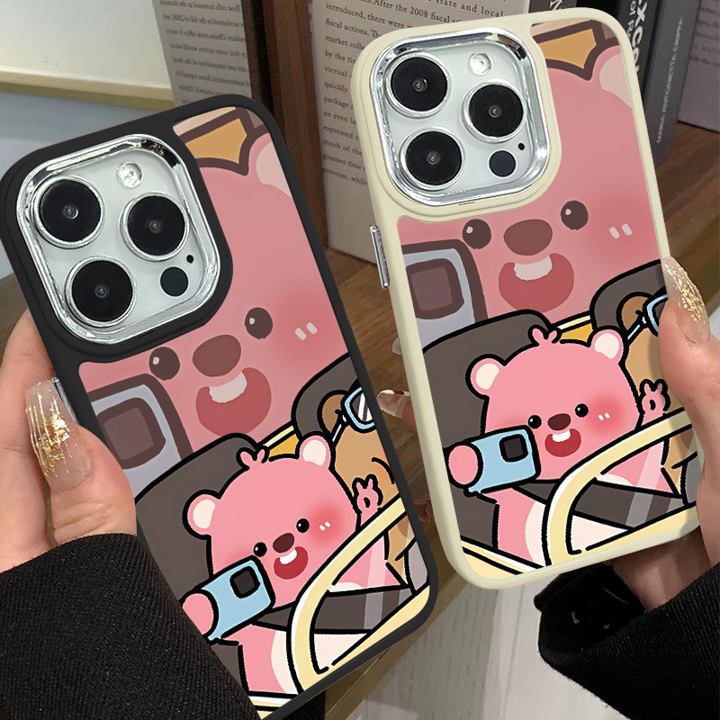 Họa tiết Selfie trên ô tô Thích hợp cho IPhone 11 / 12 / 13 / 14 / 15 / 16 / ProMax Ốp điện thoại Ba