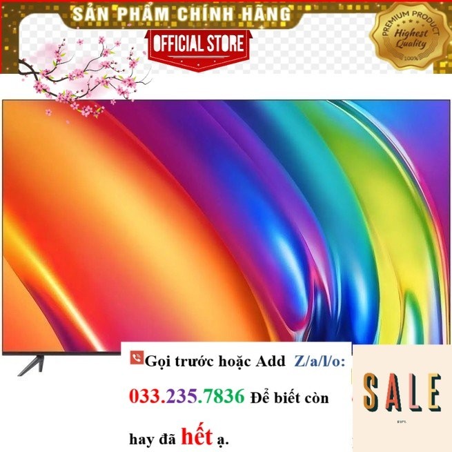 NEW Google Tivi TCL 65P745 4K 65 Inch