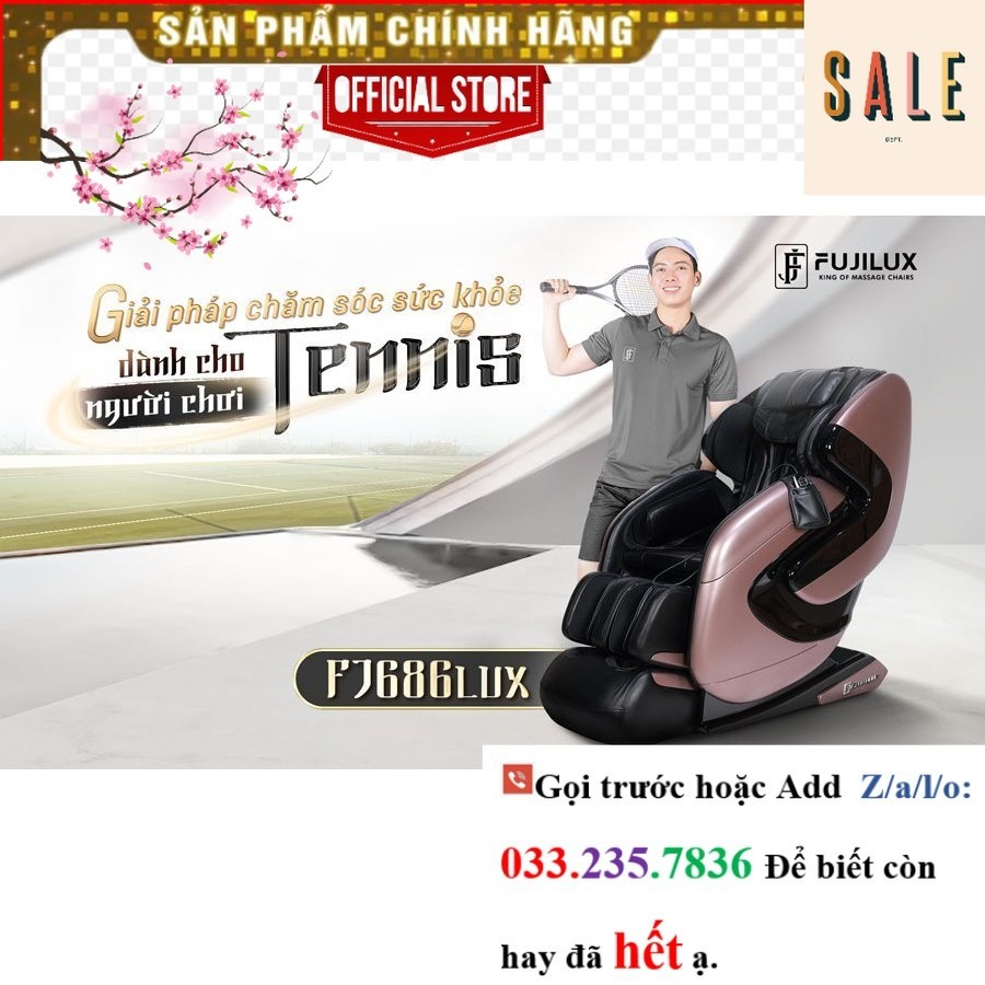  SỐC FUJILUX Ghế Massage FJ686 Lux
