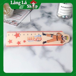Thước Kẻ Nhựa phủ nhũ Anime/Manga Naruto - Nhiều mẫu In hình siêu xinh