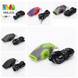 Còi trọng tài MMLUCK, Còi không hạt ABS chuyên nghiệp, Còi cổ điển To nhất Bicolor Fish Mouth Còi bóng đá