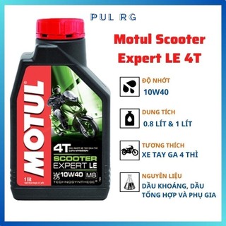 Nhớt xe máy tay ga Motul Scooter Expert 10W40 hàng chính hãng nhớt xe máy SH Vision Mio Vario AB...