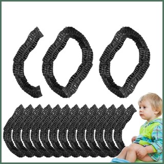 Túi lót ghế ngồi bô di động 100 chiếc bô ô tô cho trẻ mới biết đi Nhà vệ sinh di động cho trẻ em Đóng cửa đàn hồi Bô explanvn