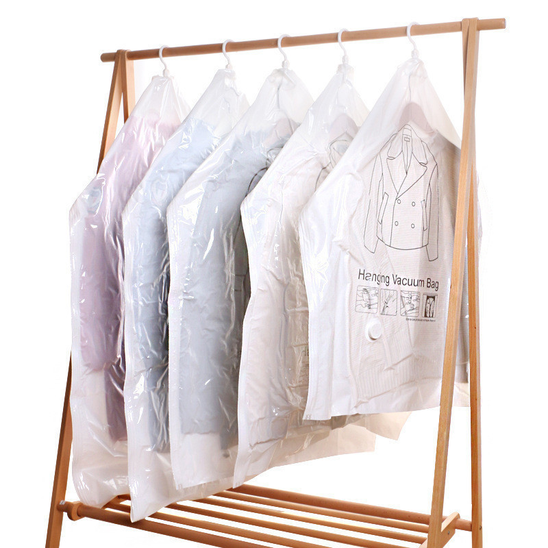Túi hút chân không có móc treo, bảo vệ quần áo, chống bụi