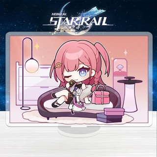 Standee Honkai Star Rail, mô hình Seele, Bronya, JingYuan, Kafka, Blade, Himeko, Bailu và các nhân vật khác