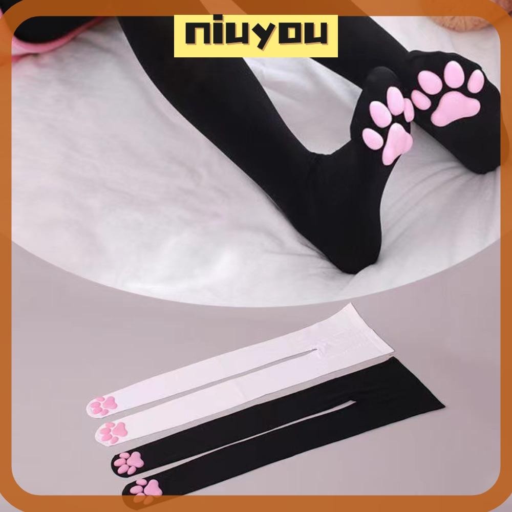 Niuyou Body-Stocking, Tất Mèo Gothic Silicon, Hoạt Hình Anime Dễ Thươn