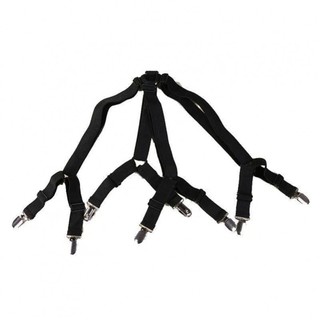 【FEELING 】Adjustable Sheet Clips 4 pack Elastic Cover Blanket Grippers Bed Sheet Fasteners