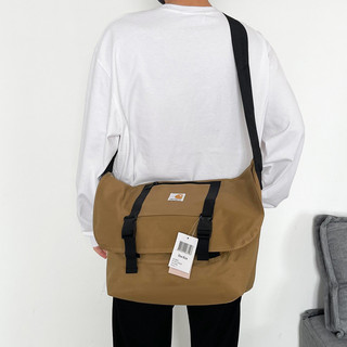 Túi xách Carhartt Dung tích lớn Túi đeo vai đơn giản Túi xách nam Túi học sinh