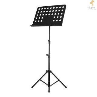 Giá đỡ âm nhạc bằng kim loại di động Nhạc cụ có thể tháo rời cho đàn Piano Đàn Guitar đàn Violin Âm nhạc màu đen