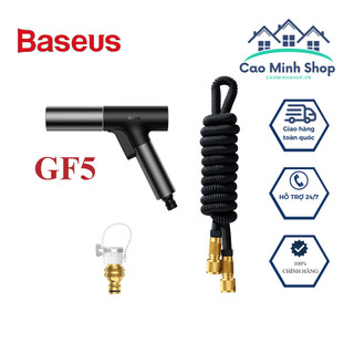 Vòi xịt rửa xe Baseus GF5 Car Wash Spray Nozzle 7.5m/15m/30m tăng áp lực nước, tưới cây, rửa sân
