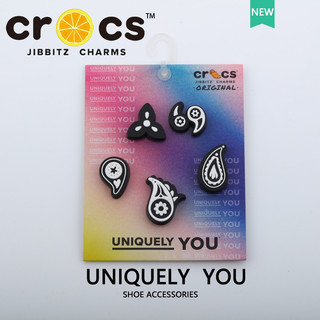 Jibbitz crocs charms set giày ❈ paisley bandana 5 gói