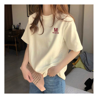 HIIXIIVI Mới 100% Cotton Unisex Tay Ngắn Độc Đáo Áo Thun Nữ Tee Baggy Nam Nữ Baggy Cổ Tròn Rời In Tee