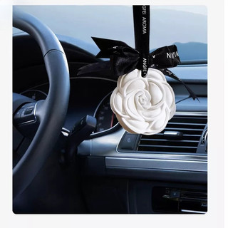 Camellia shaped perfume pendant fragrance lasting car interior hanger
