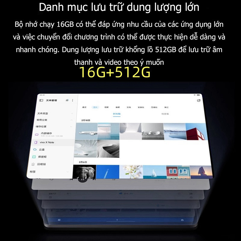 XIA0MI Máy tính bảng chơi game hiệu năng cao RAM 12GB + ROM 512GB Màn hình bảo vệ mắt độ phân giải cao 11 inch tablet PC | BigBuy360 - bigbuy360.vn