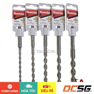 Mũi khoan bê tông hợp kim 4 cạnh dài 160mm Makita | DCSG
