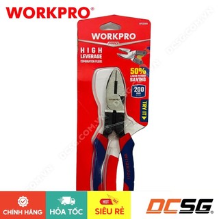 Kiềm điện trợ lực 50% 8"/200mm workpro wp231089 | dcsg