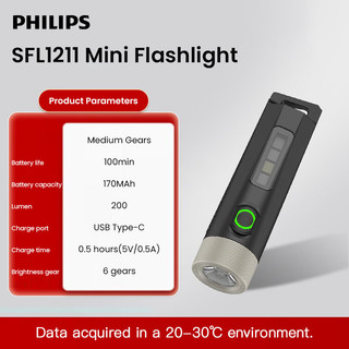 Đèn pin Mini Philips SFL1211 EDC
