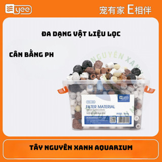 Combo vật liệu lọc cao cấp Yee Phân Huỷ Chất Độc Trong Bể Cá Có Sẵn Túi Đựng Vật Liệu Lọc
