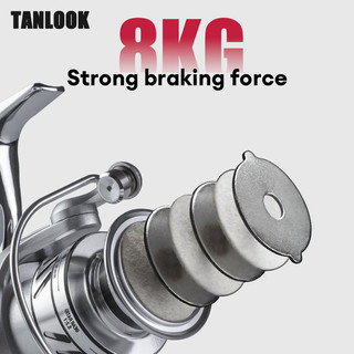 Tanlook câu cá kim loại quay bánh xe biển cần câu tầm xa mỏ câu cá mỏ câu cá câu cá cần câu cá