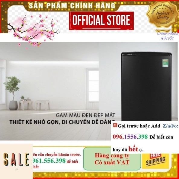 (Hot) Tủ lạnh mini có ngăn đá giá rẻ Aqua 90 lít AQR-D99FA Mới ( hàng chính hãng ) bảo hành 2 năm ] SALE||