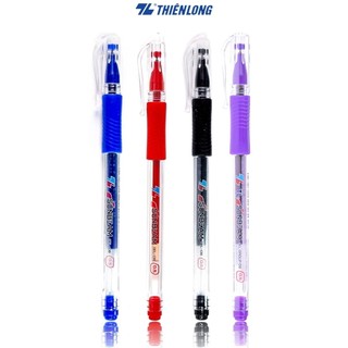 Bút mực gel Thiên Long GEL-08 Sunbeam nét 0.5mm Bút Gel08 Viết gel ngòi trơn không đọng mực bút ngòi to viết mực gel
