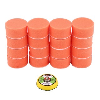 Treee 17 Chiếc 2Inch Xốp ĐỆM PHỒNG Đánh Bóng Bộ Dụng Cụ Đánh Bóng Xe Hơi Dụng Cụ Rửa Xe Chăm Sóc Chi Tiết