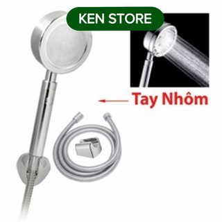Bộ vòi sen tắm tăng áp tiết kiệm nước chất liệu nhôm cao cấp KENSTORE