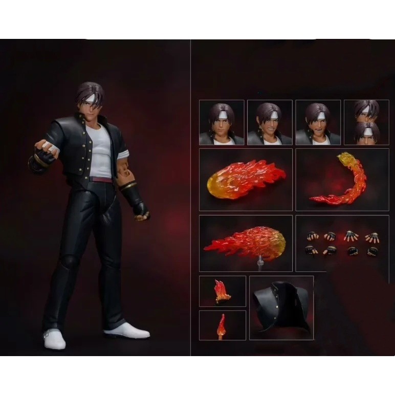 ST King of Fighters 98 Kyo Kusanagi & Iori Yagami Nhân vật hành động tỷ lệ 1 / 12 - Mô hình đồ chơi 