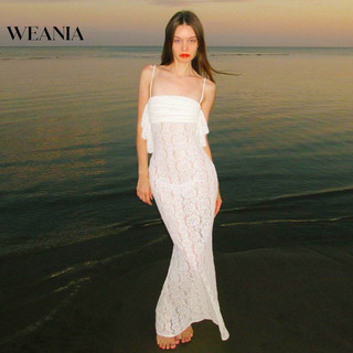 Đầm vỏ bọc xuyên thấu ren gợi cảm WEANIA